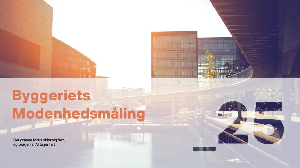 Byggeriets Modenhedsmåling 2025