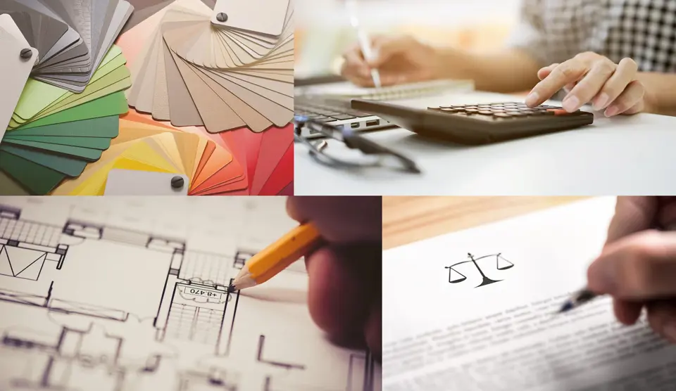 Produktområder HUSET Header Collage