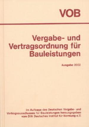 VOB Vergabe- Und Vertragsordnung Für Bauleistungen