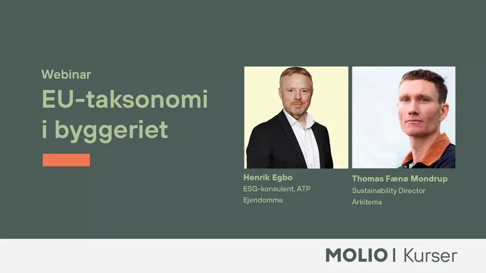 EU Taxonomi I Byggeriet