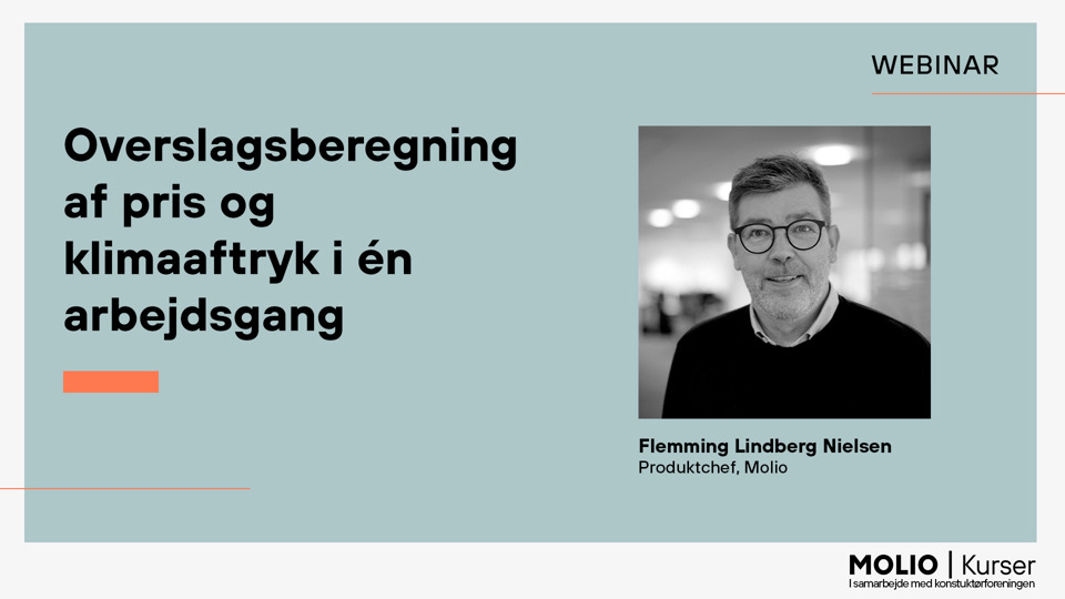 Overslagsberegning Af Pris Og Klimaaftryk I Én Arbejdsgang