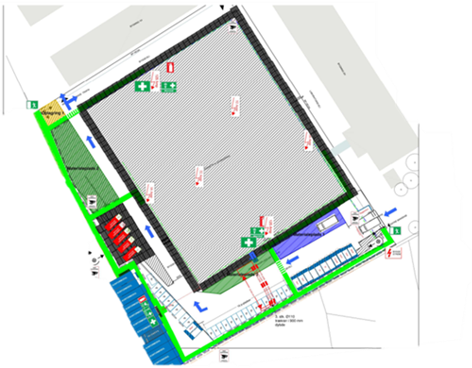 BA1N Byggepladsplan