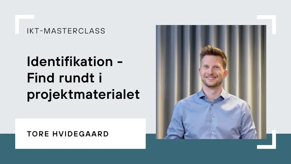 Identifikation – Find Rundt I Projektmaterialet