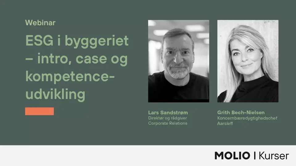 Esg I Byggeriet