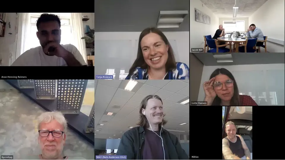 Teams Møde Om Plan Earth Forløb