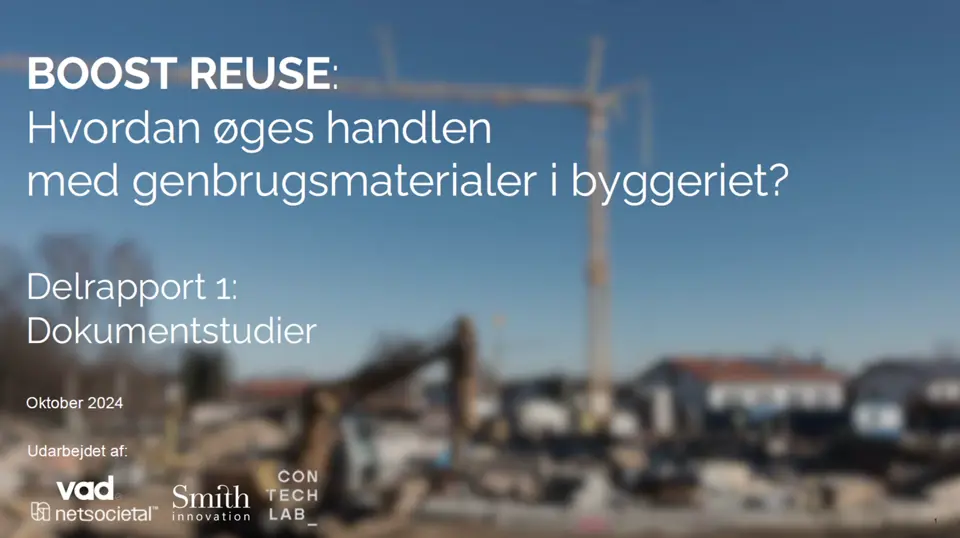 Boost Reuse Delrapport 1