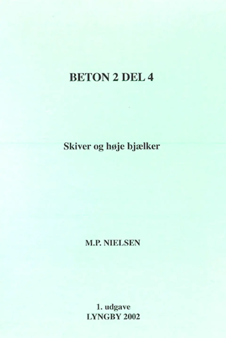 Beton 2. Del 4 e-bog