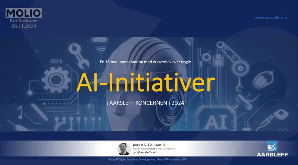 AI Initiativer Aarsleff