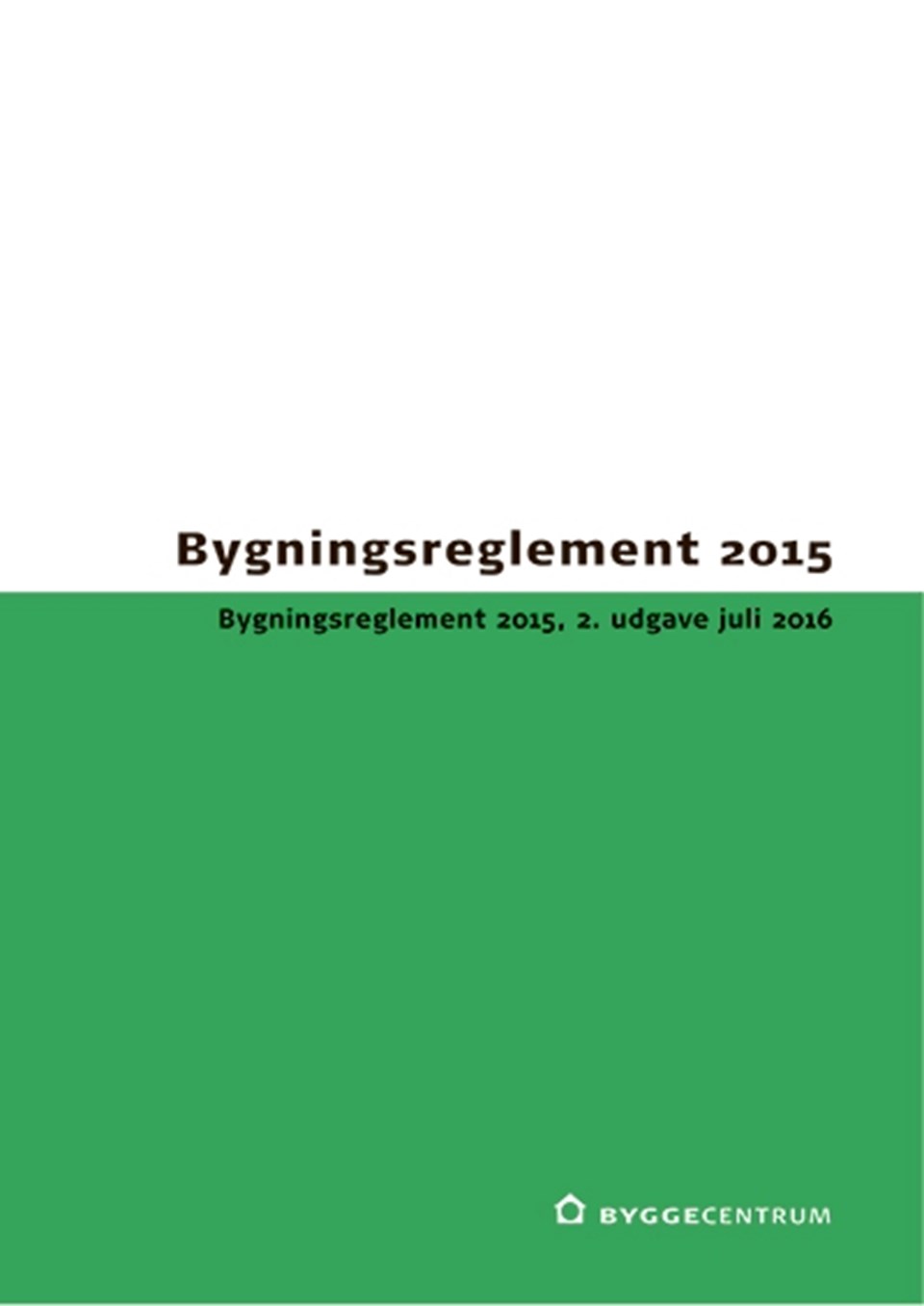 Bygningsreglement 2015, BR15, bog 2. udg. m. ret.