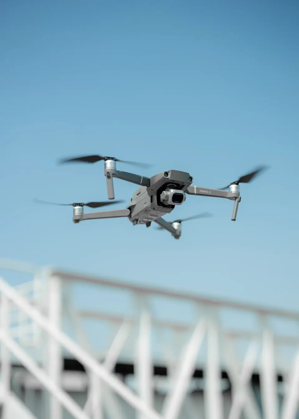 Drone Udenfor Ved Blå Himmel