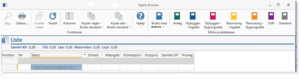 Excel Skabeloner