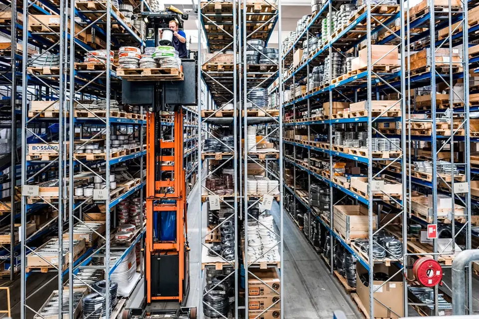 Lager Materialeproducent