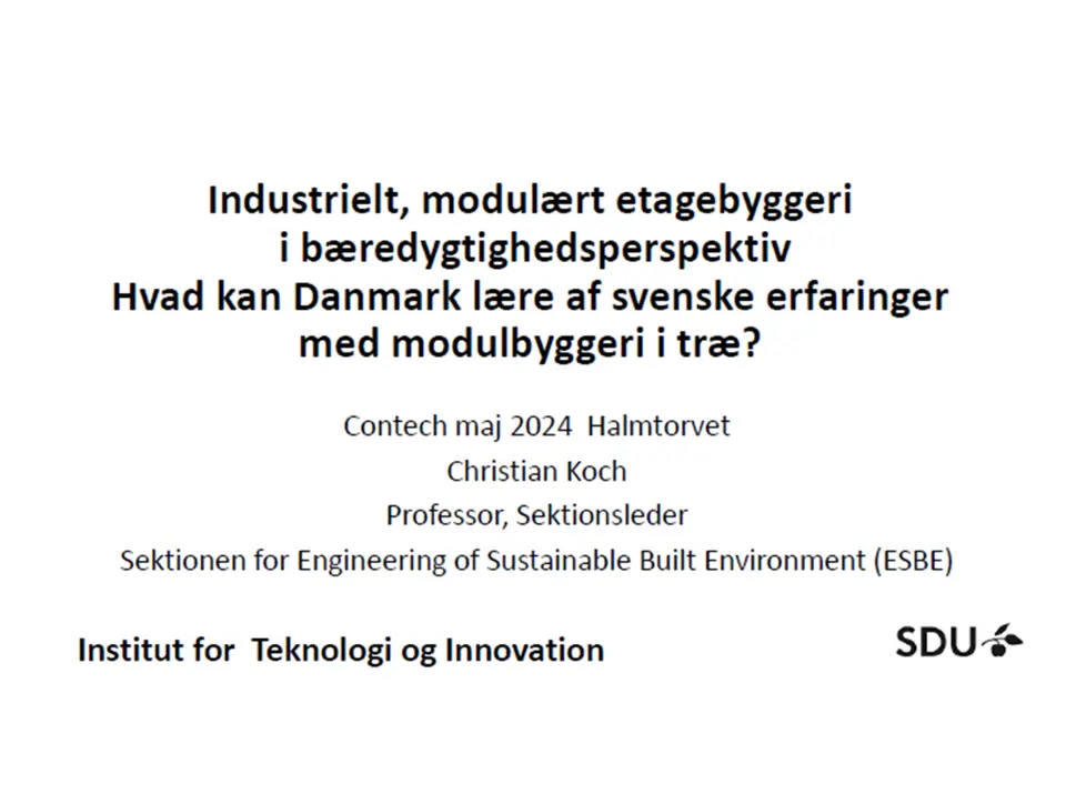 SDU Præsentation