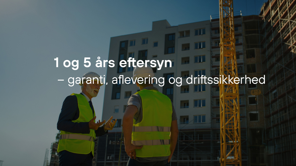 Kursus 6 Projektstyring For Offentlige Bygherrer 1 Og 5 Aars Eftersyn