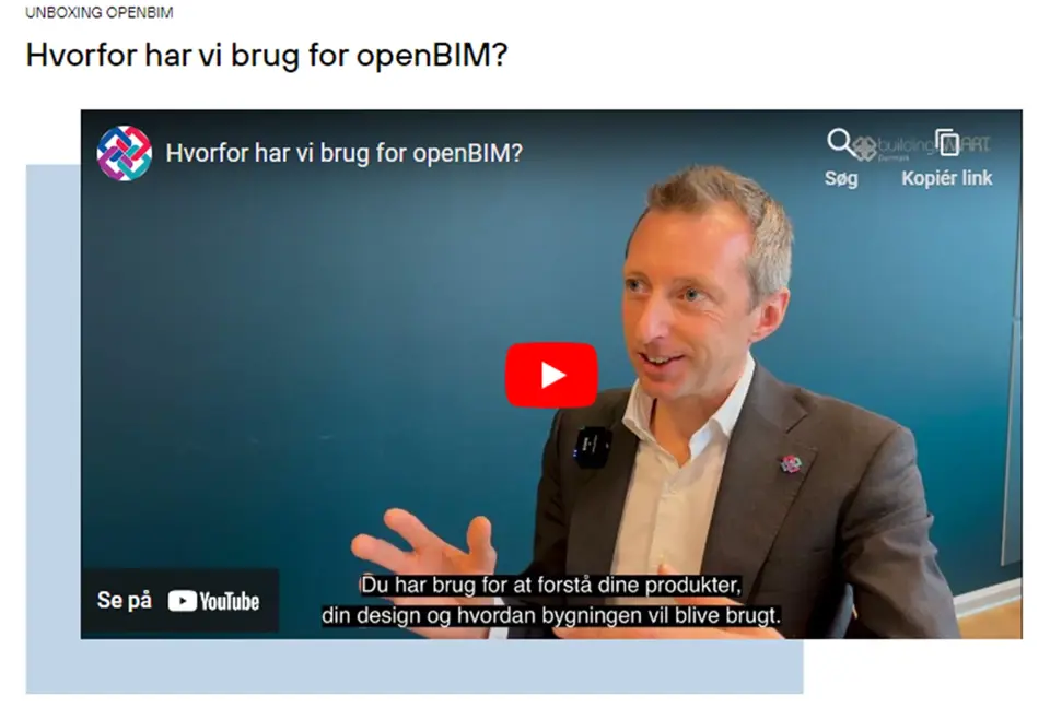 Video Med Clive Billiald Om Fordelene Ved Openbim