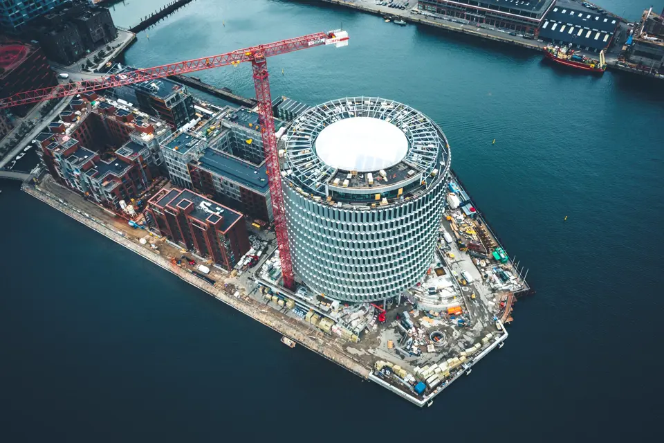 Drone Nordhavn Byggeri