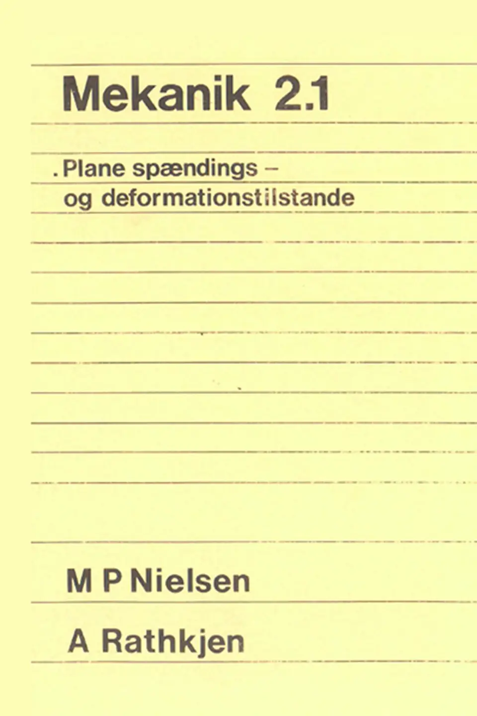 Mekanik 2.1 e-bog