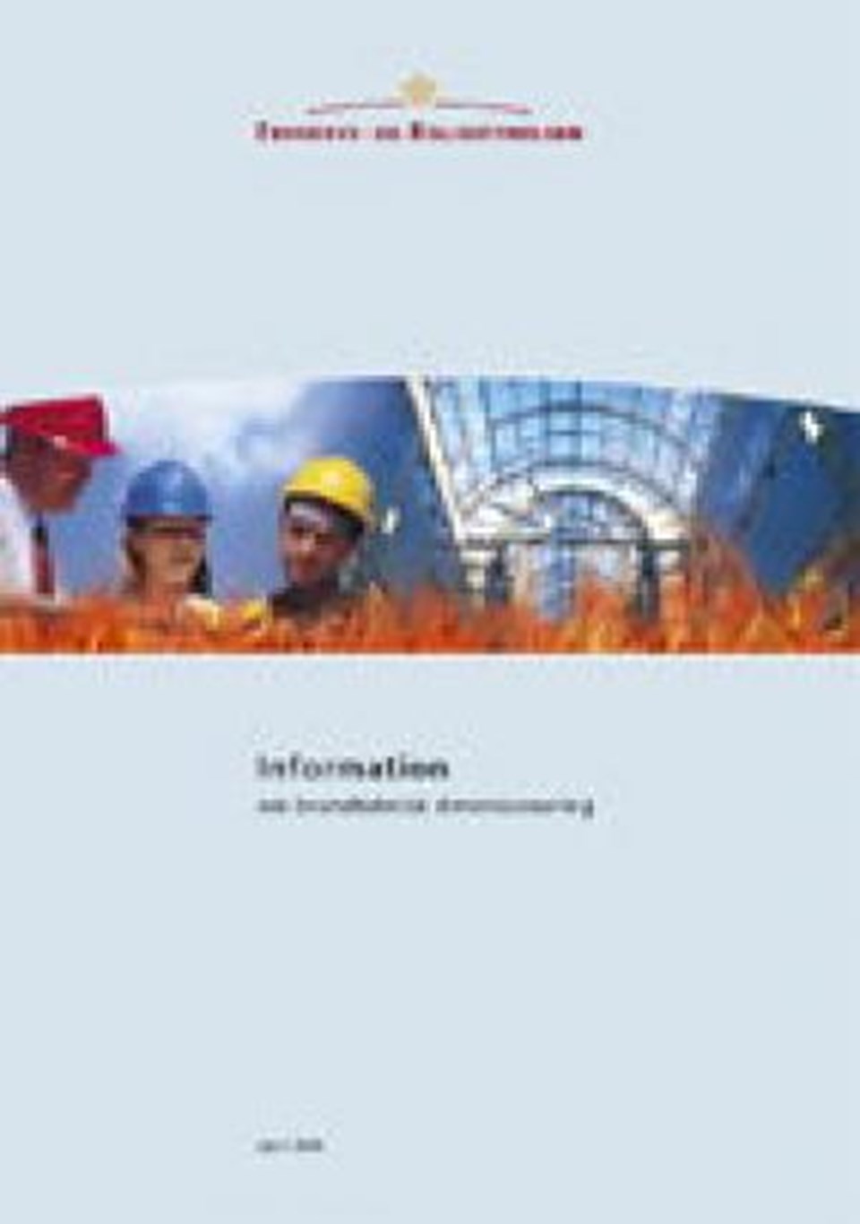 Information om brandteknisk dimensionering