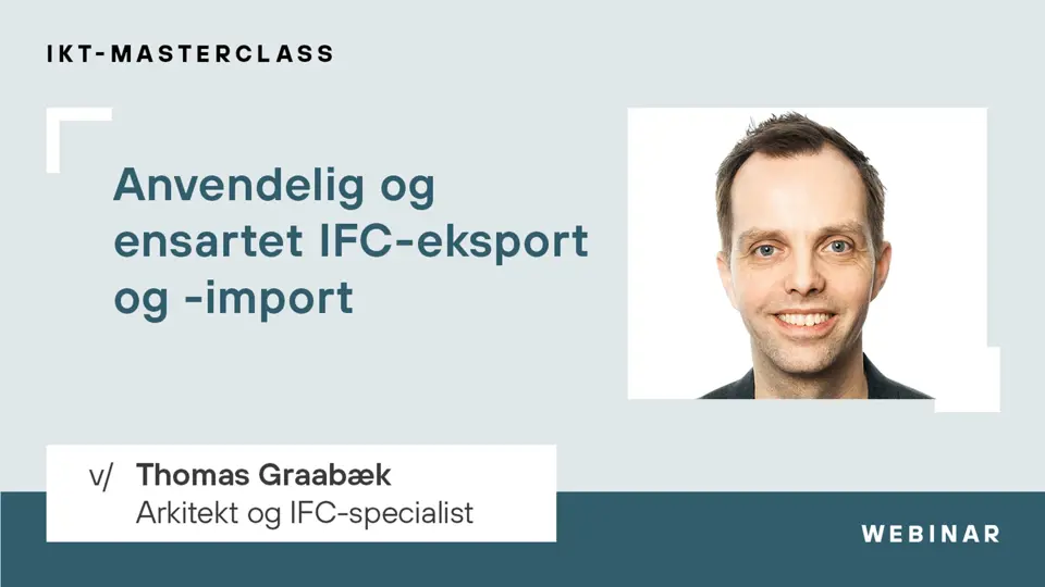 Anvendelig Og Ensartet IFC Eksport Og Import