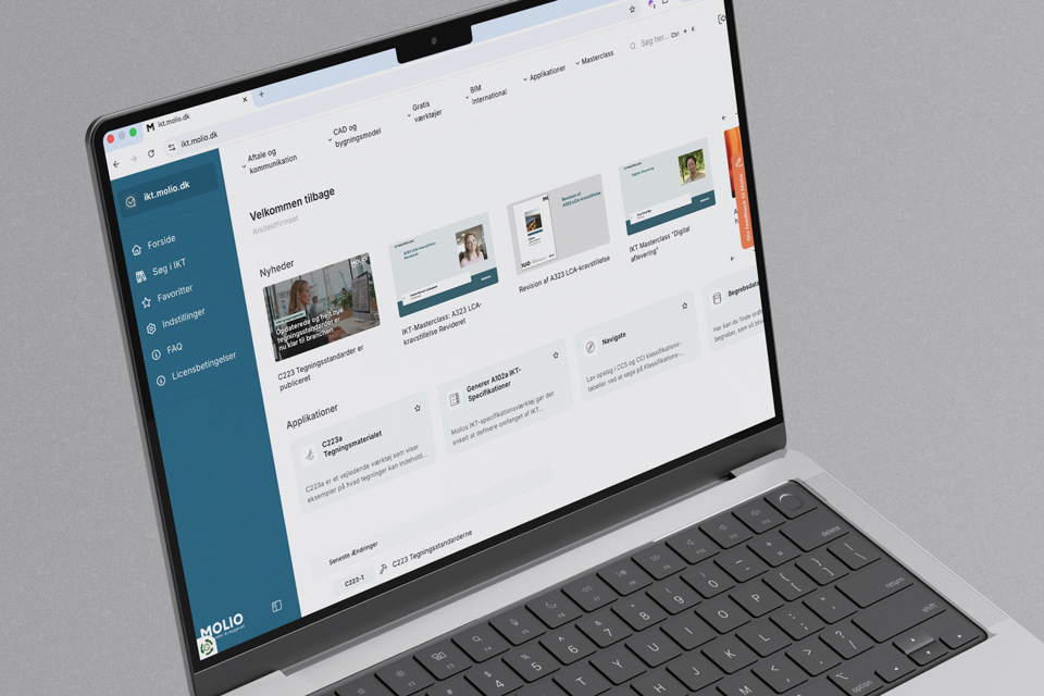 Molio CAD Og Bygningsmodel